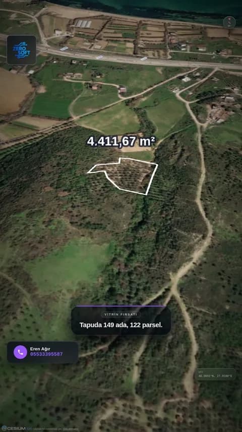 Çalışkanlar zeytinlik tanıtım videosundan bir kare